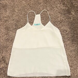 Karlie Elegant White Camisole